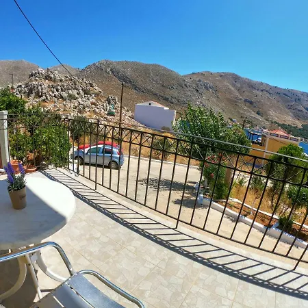 Irene Double Katoi Lägenhet Symi